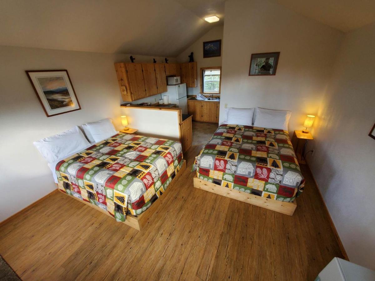 Denali'S Alaskan Spruce Cabins Healy Eksteriør bilde