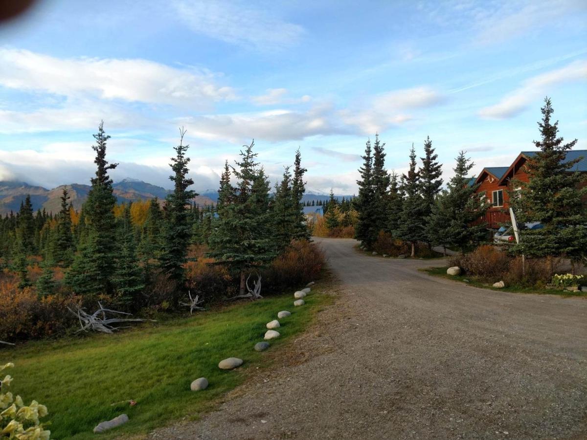 Denali'S Alaskan Spruce Cabins Healy Eksteriør bilde