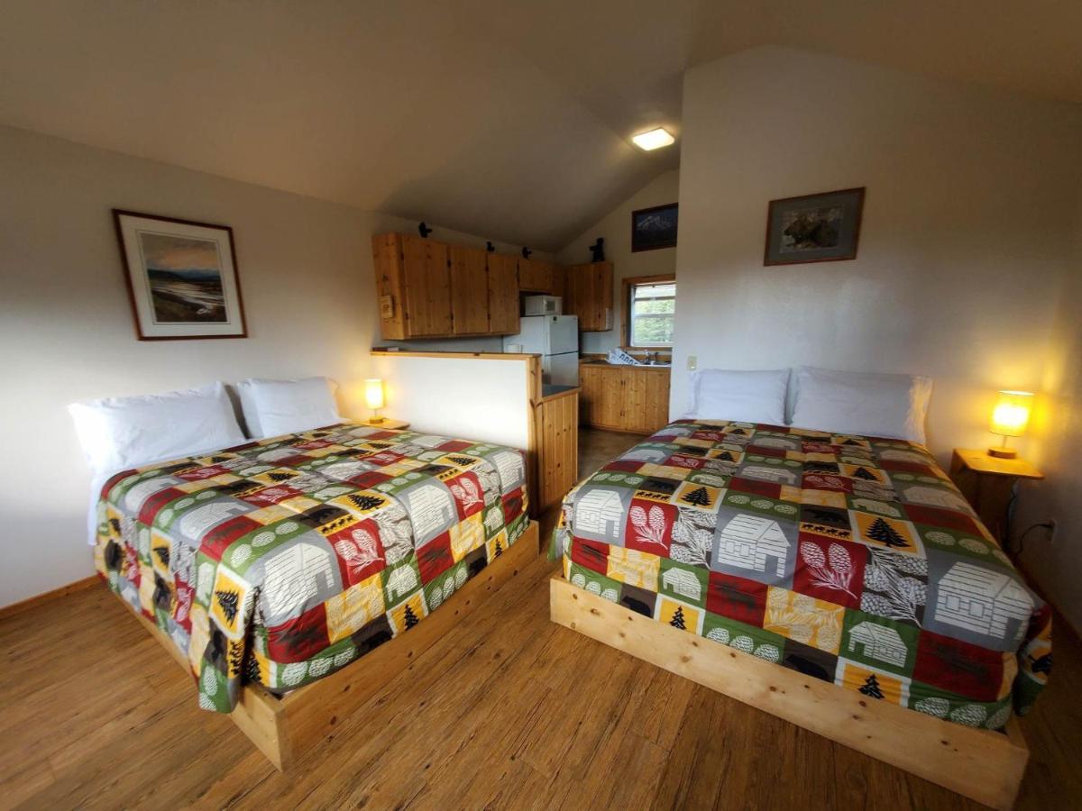 Denali'S Alaskan Spruce Cabins Healy Eksteriør bilde