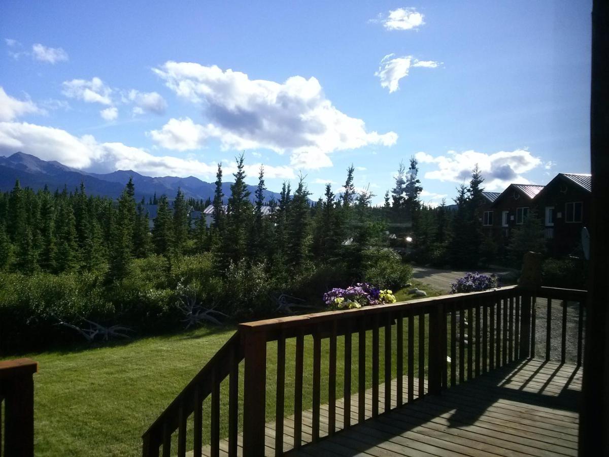 Denali'S Alaskan Spruce Cabins Healy Eksteriør bilde